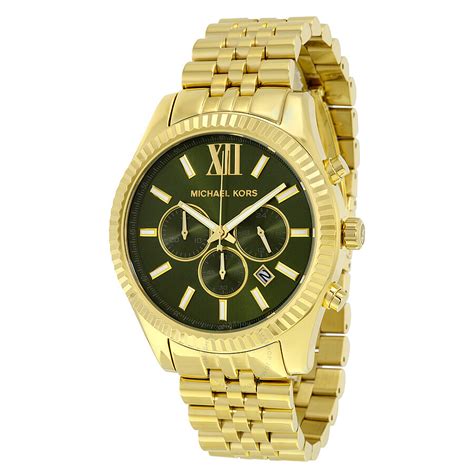 groene michael kors horloge|Michael Kors green edition.